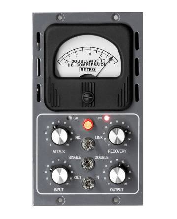 Retro Instruments DOUBLEWIDE II Tube Compressor