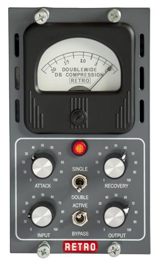 Retro Instruments DOUBLEWIDE I Tube Compressor