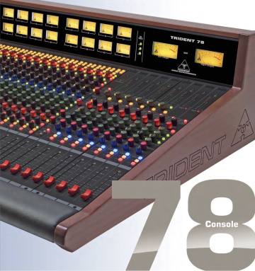 Trident Audio Developments Trident 78 Console